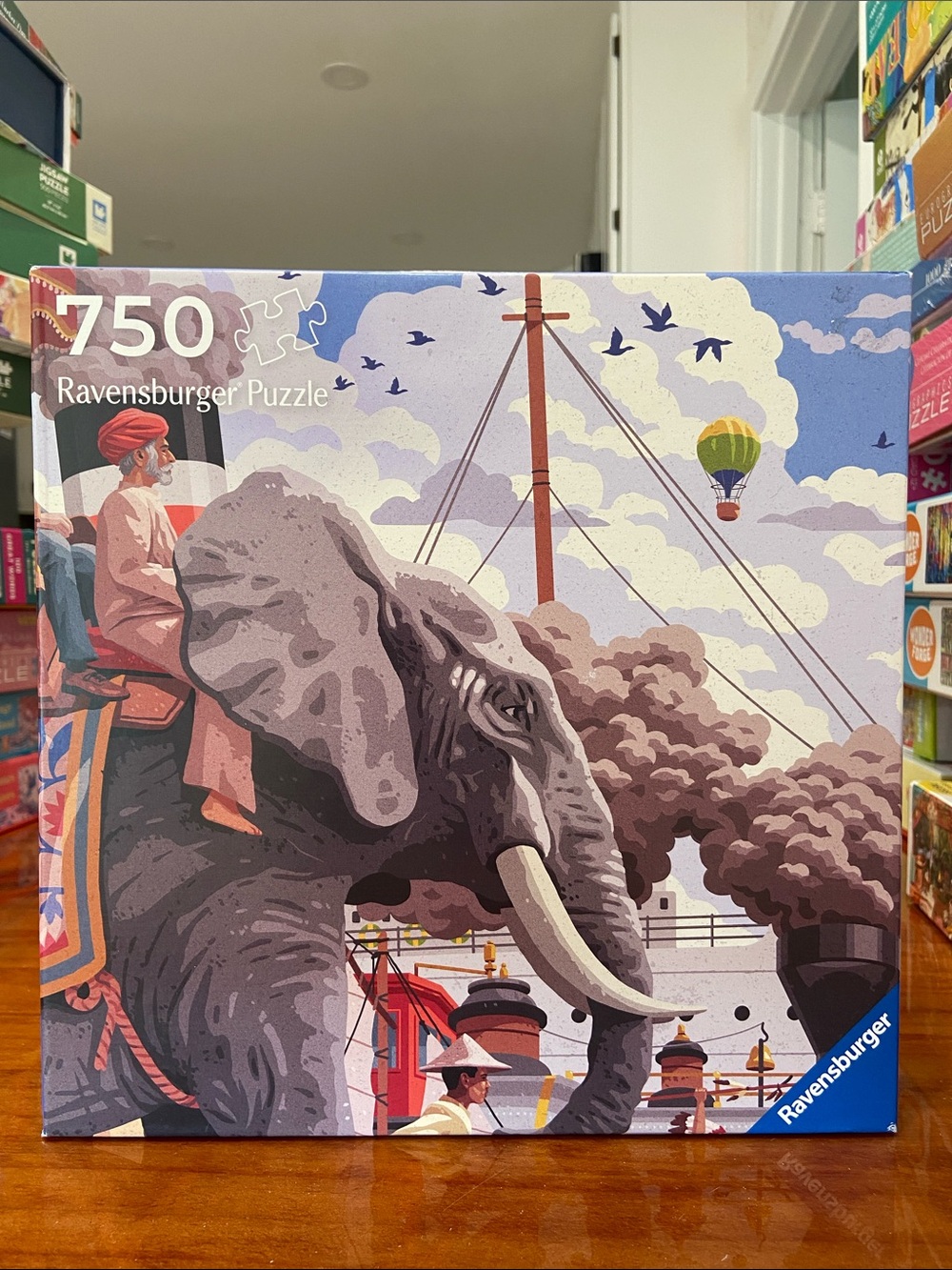 Ravensburger Around The World In 80 Days - 750 Piece Puzzle